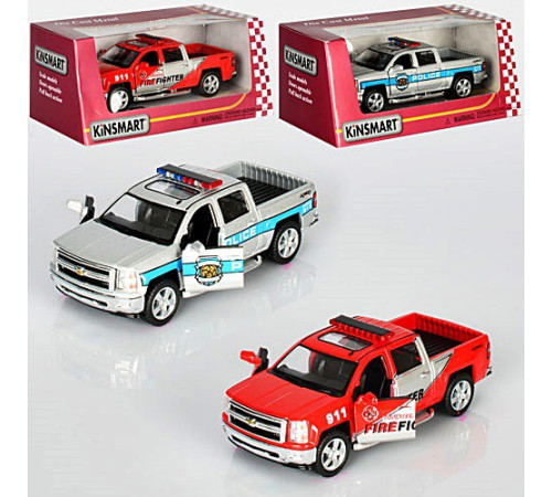 Машина метал. Chevrolet Silverado (KT5381WPR)